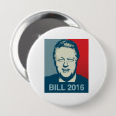 BILL CLINTON 2016 - .PNG BUTTON (Vorne & Hinten)