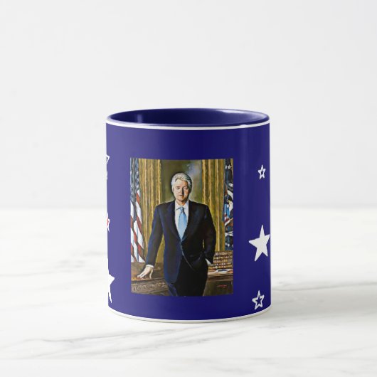 Bill Clinton 42. Präsident Keepake Coffee Tasse (Zentrum)