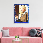 Bill Clinton 42. Präsident Keepake Leinwand Art (Insitu (Wohnzimmer))