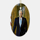 Bill Clinton 42nd Präsident Keepsake Ornament (Rechts)