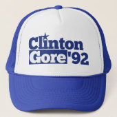 Bill Clinton Al Gore 1992 Retropolitik Truckerkappe (Vorderseite)