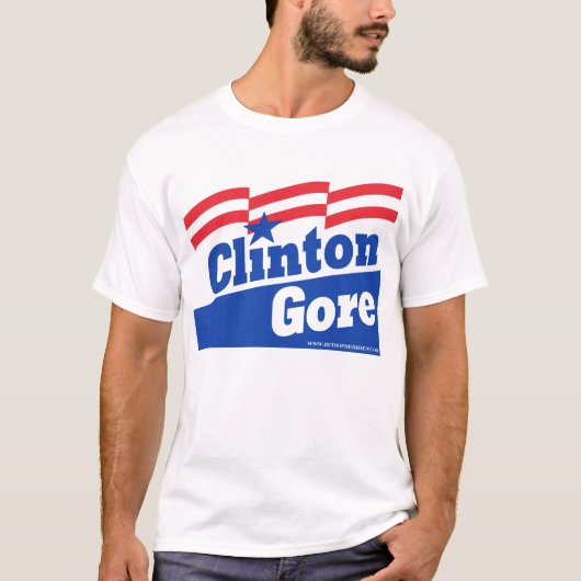Bill Clinton-Al Gore T-Shirt (Vorderseite)