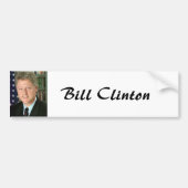 Bill Clinton Autoaufkleber (Vorne)