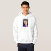 Bill Clinton Baseball Card Hoodie (Vorne ganz)