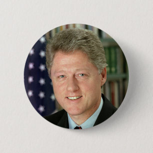 Bill Clinton Button