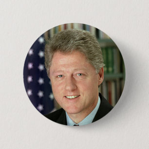 Bill Clinton Button