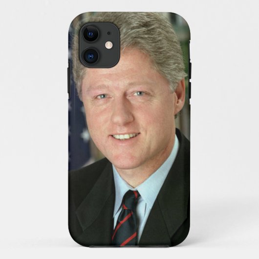 Bill Clinton Case-Mate iPhone Hülle (Rückseite)
