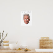Bill Clinton Costume Poster (Küche)