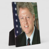 Bill Clinton Fotoplatte (Seite)