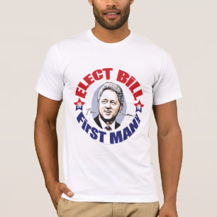 Bill Clinton für erstes Herr-Shirt T-Shirt