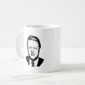 Bill Clinton-Gang Kaffeetasse (Vorderseite Links)