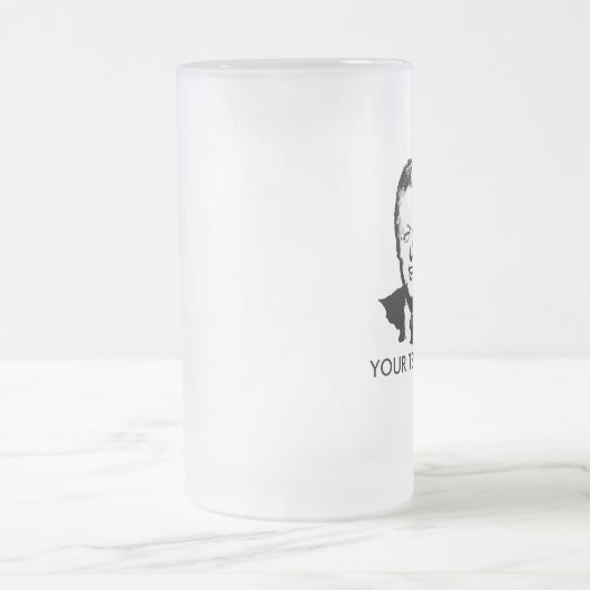 Bill Clinton-Gang Mattglas Bierglas (Mittel)