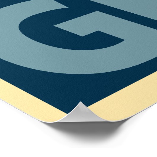 Bill Clinton - Grope: OHP Poster (Ecke)