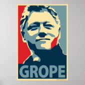 Bill Clinton - Grope: OHP Poster (Vorne)