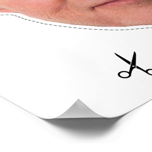 BILL CLINTON Halloween Mask Poster (Ecke)