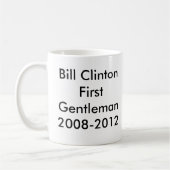 Bill Clinton Kaffee-Tasse Kaffeetasse (Links)