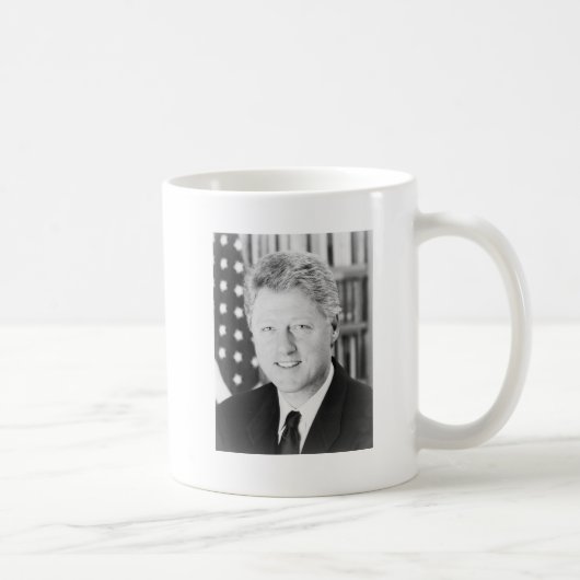 Bill Clinton Kaffee-Tasse Kaffeetasse (Rechts)