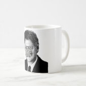 Bill Clinton Kaffeetasse (VorderseiteRechts)