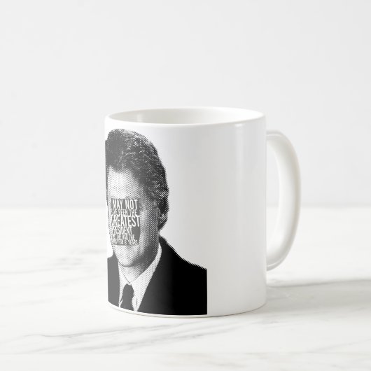 Bill Clinton Kaffeetasse (VorderseiteRechts)