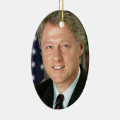 Bill Clinton Keramikornament (Rechts)