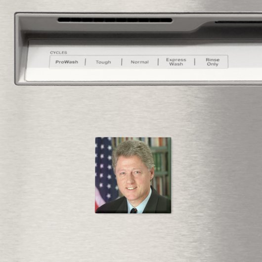 Bill Clinton Magnet (In Situ (Geschirrspüler))
