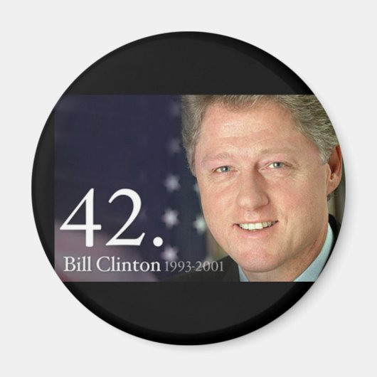 Bill Clinton Magnet (Vorne)