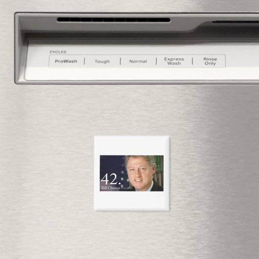 Bill Clinton Magnet (In Situ (Geschirrspüler))