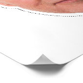 Bill Clinton Mask Cutout Poster (Ecke)