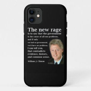 Bill Clinton No Government Zitat iPhone 5 Hülle