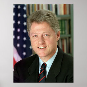 Bill Clinton Poster