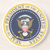 Bill Clinton: PräsidentenSiegel: Getränkeuntersetzer (Vorne)