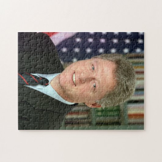 Bill Clinton Puzzle (Horizontal)