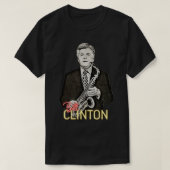 Bill Clinton Saxophon T-Shirt (Design vorne)