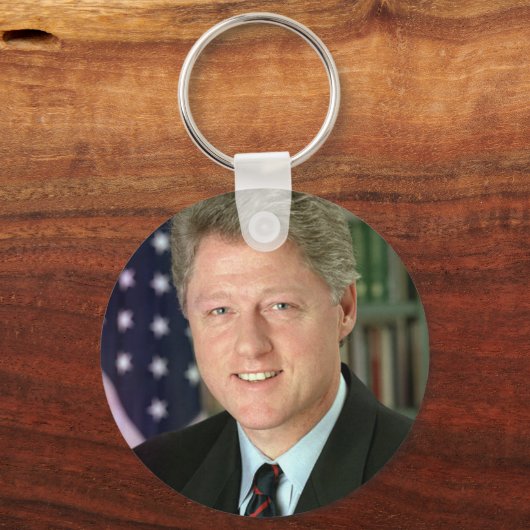 Bill Clinton Schlüsselanhänger (Vorderseite)