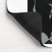 Bill Clinton Silhouette Mousepad (Ecke)