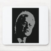 Bill Clinton Silhouette Mousepad (Vorne)