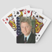 Bill Clinton Spielkarten (Rückseite)