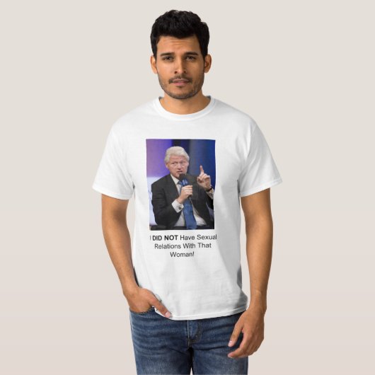 Bill Clinton T-Shirt (Vorne ganz)