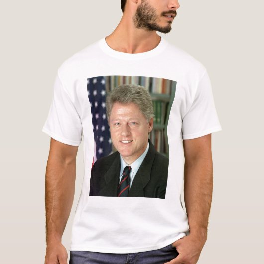 Bill Clinton T-Shirt (Vorderseite)