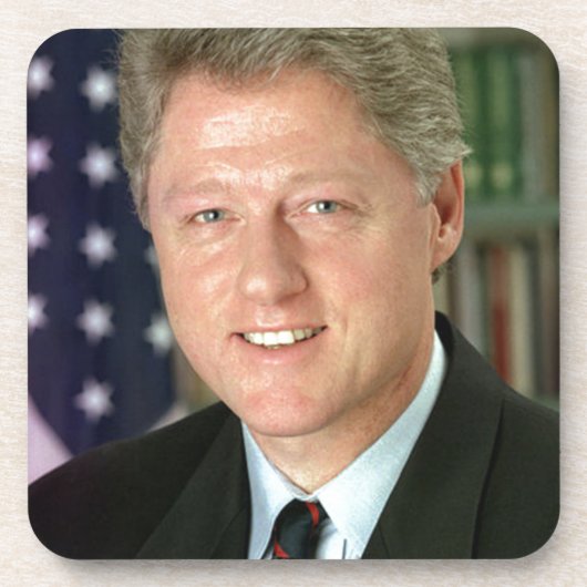 Bill Clinton Untersetzer (Vorderseite)