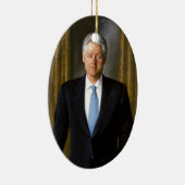 Bill Clinton USA Präsident Keramik Ornament (Rechts)