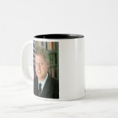 Bill Clinton Zweifarbige Tasse (Vorderseite Links)