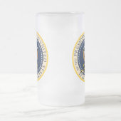 Bill Clintons PräsidentenSiegel-Tasse Mattglas Bierglas (Mittel)