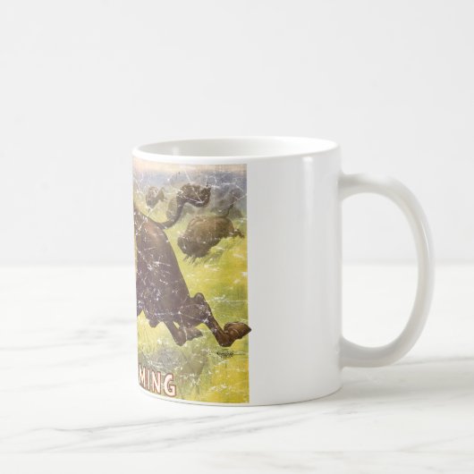 Bill Cody -1899 - bedrückt Kaffeetasse (Rechts)