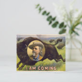 Bill Cody -1899 Postkarte (Stehend Vorderseite)