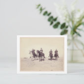 Bill Cody und Riders Postkarte (Stehend Vorderseite)