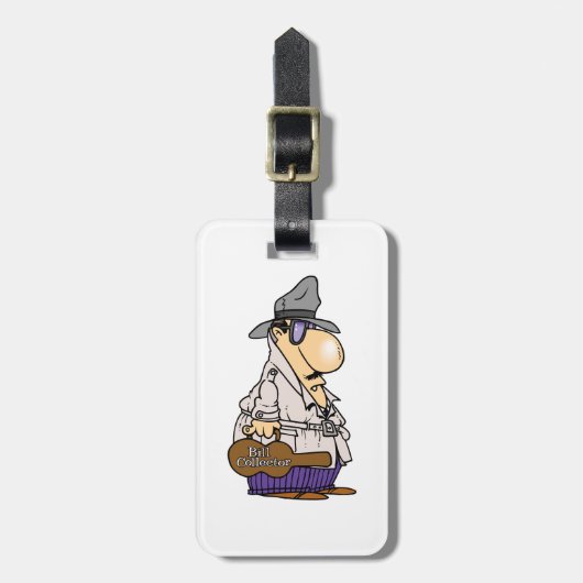 Bill Collector Gepäckanhänger (Vorderseite vertikal)