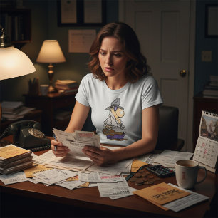 Bill Collector Schulden Person T - Shirt