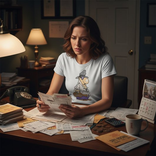 Bill Collector Schulden Person T - Shirt