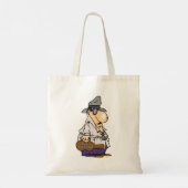 Bill Collector Tote Bag Tragetasche (Rückseite)